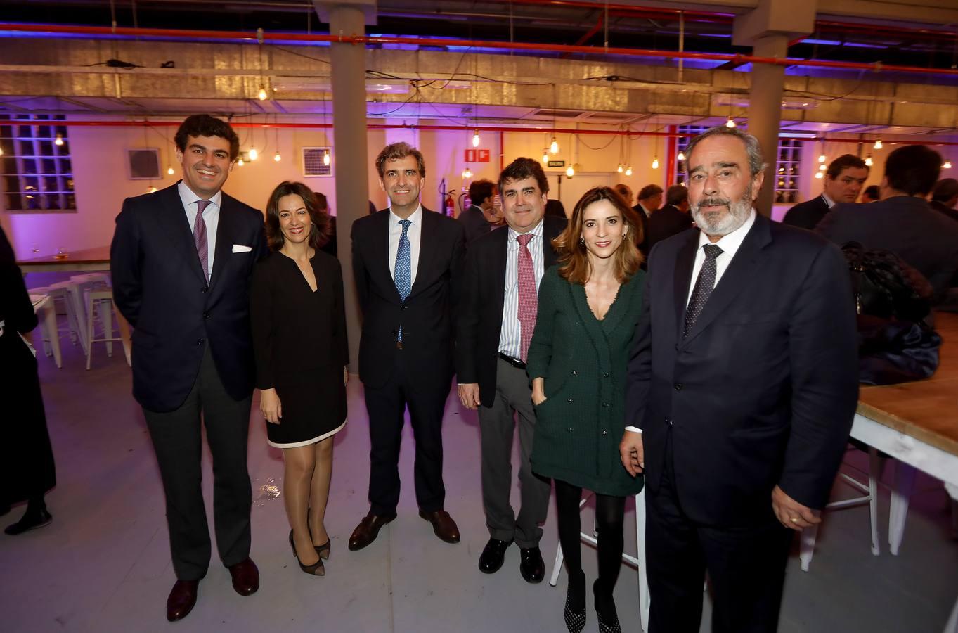 Pablo de la Lastra Lozano, Mª Ángeles Sánchez Carrión, Sebastián Torres, Luis García Navarro, Lourdes Fuster Martínez y Francisco Martín González