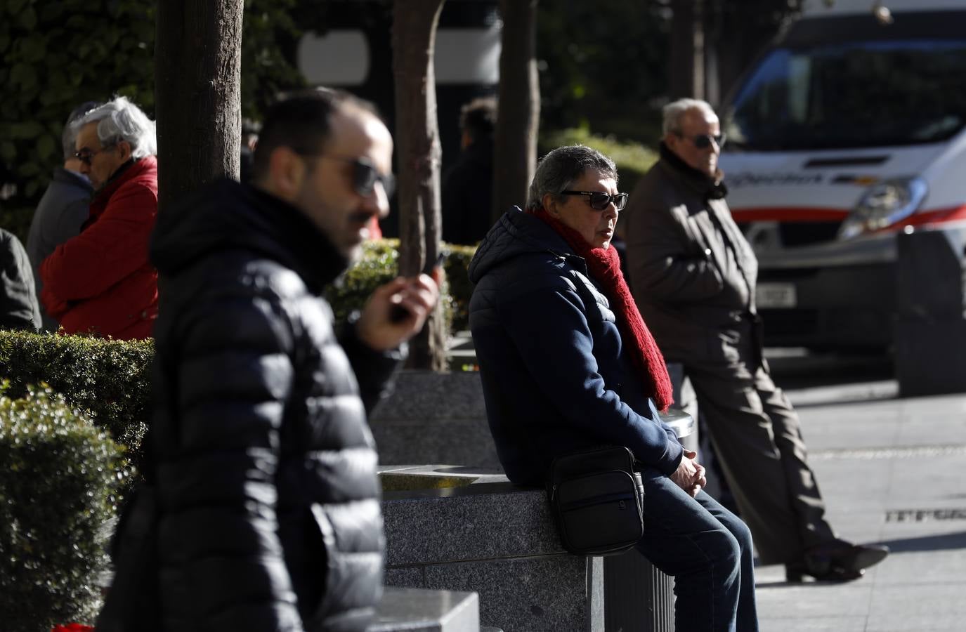 El rayo de sol que no cesa en el invierno de Córdoba, en imágenes