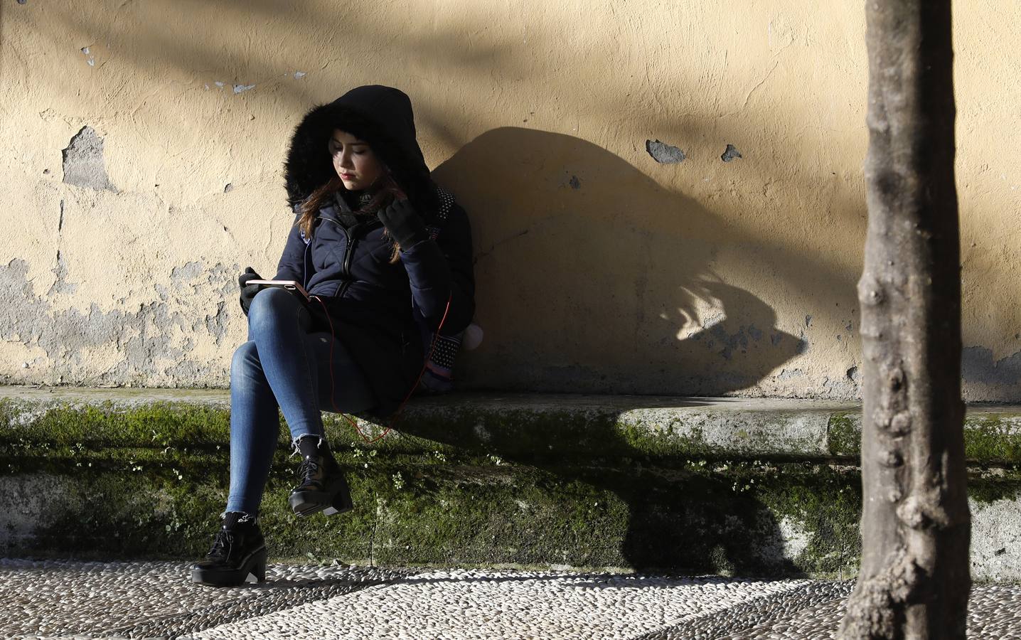 El rayo de sol que no cesa en el invierno de Córdoba, en imágenes