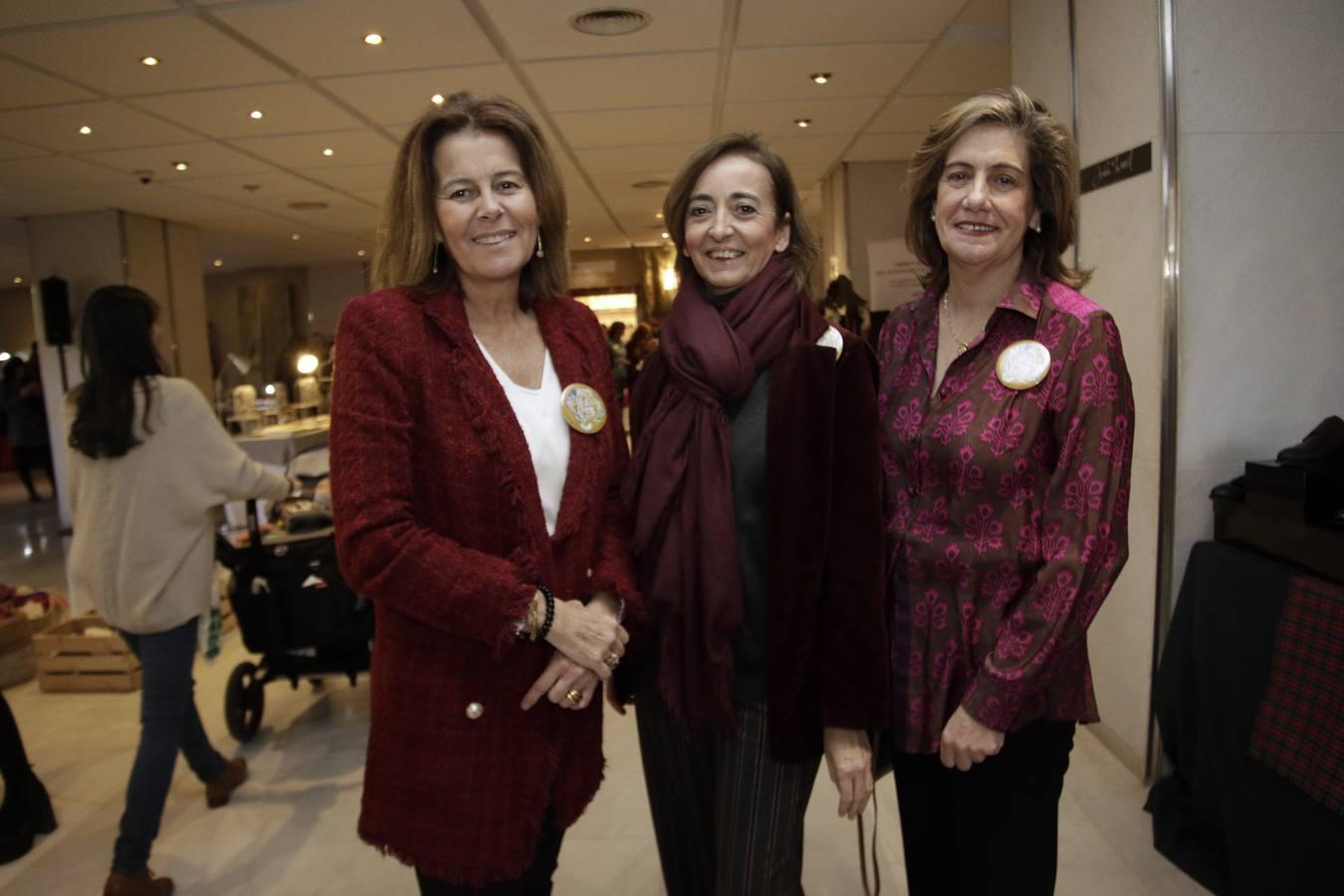 Mónica Gutiérrez, Pizco Ybarra y Carmen Mora-Figueroa