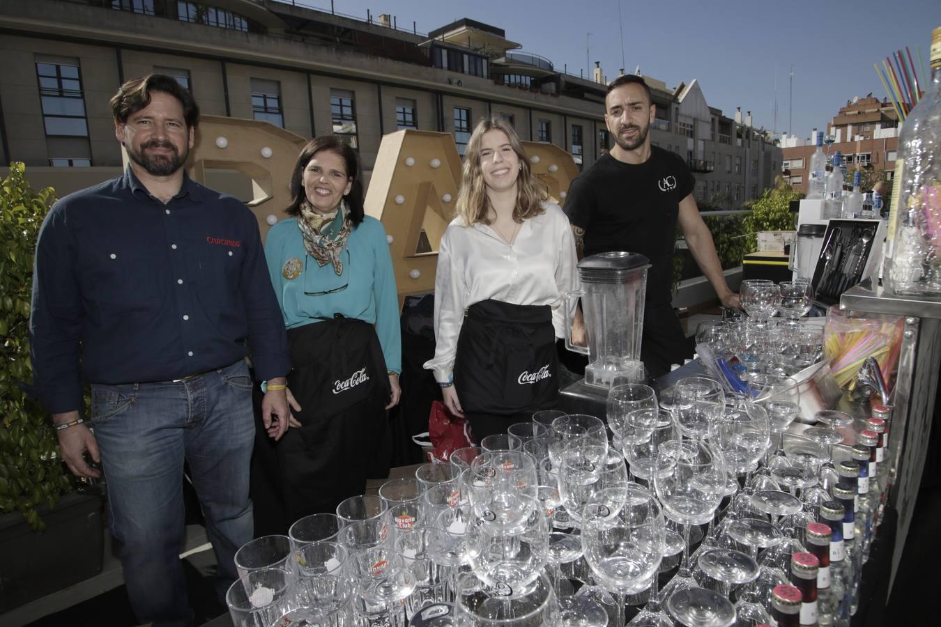 Jorge Domínguez, Ana Guillén, Ana García Guillén y Miguel Ángel Fernández Hernández