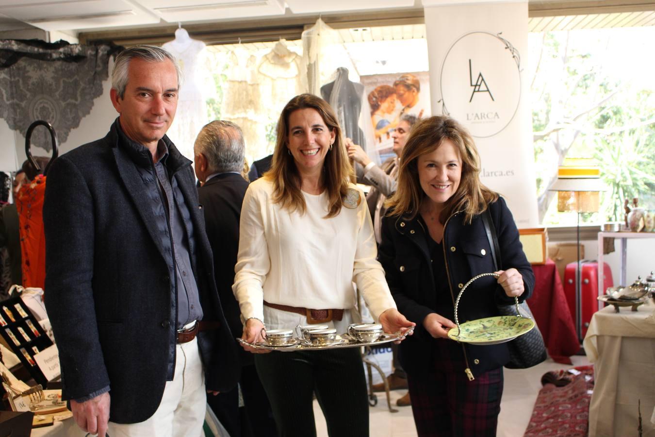 Tristán Ybarra, María O'Neill y Julia Pérez de Guzmán