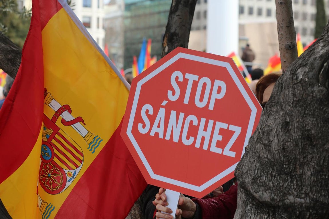 La manifestación de Colón, en imágenes