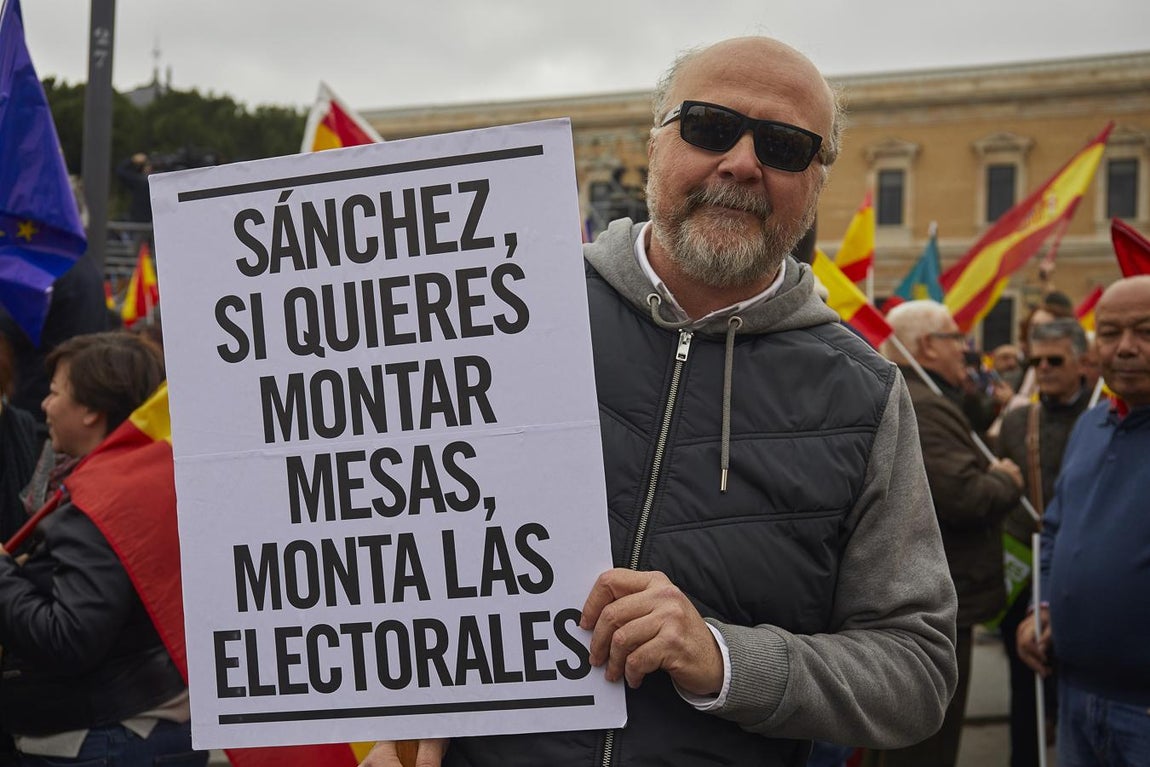 La manifestación de Colón, en imágenes