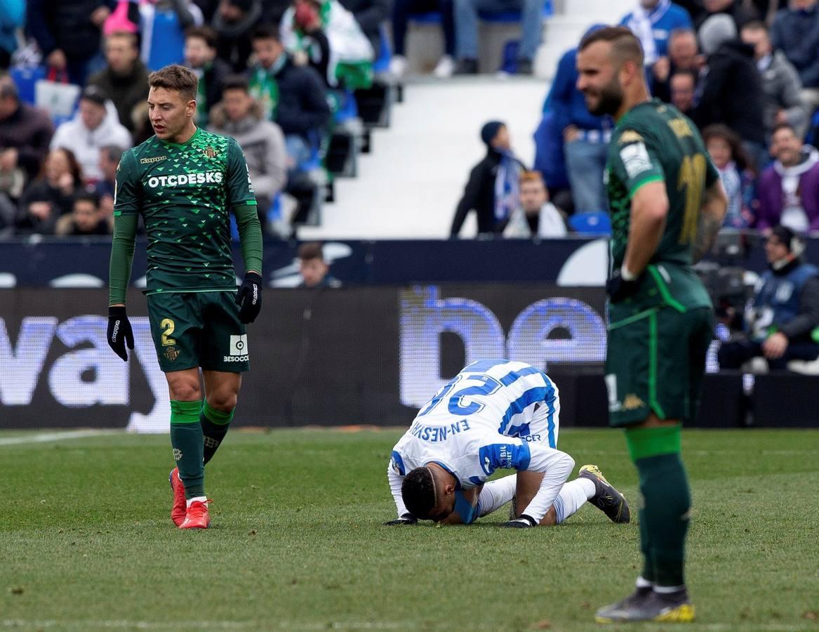 Las imágenes más vibrantes del Leganés- Betis (3-0)