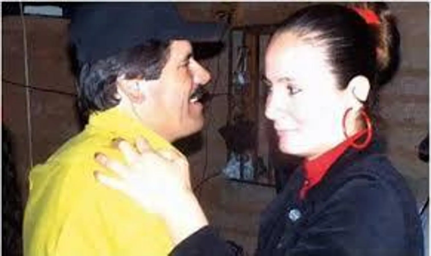 Imagen sin fecha de Guzmán junto a su primera esposa, Alejandrina Salazar. 