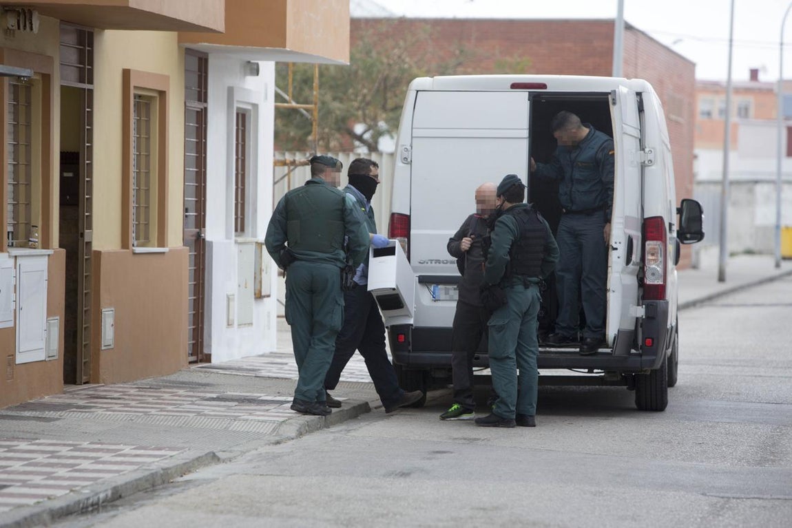 FOTOS: Operación contra el narcotráfico en La Línea