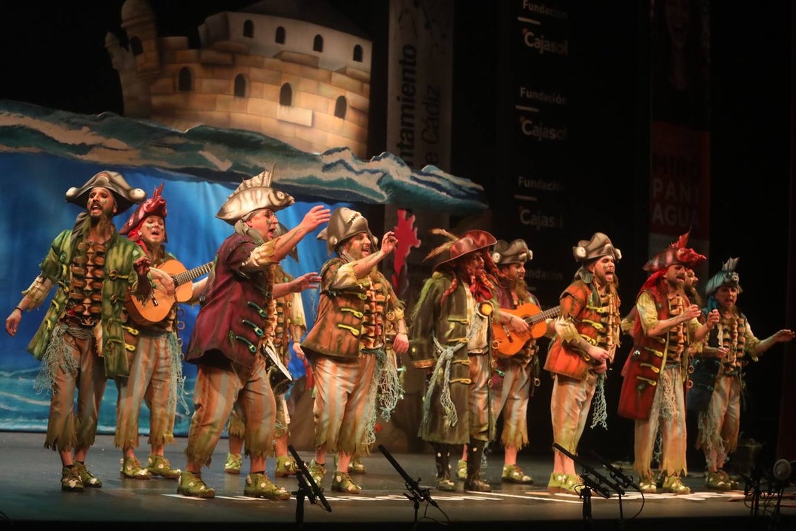 FOTOS: chirigota La maldición de la lapa negra