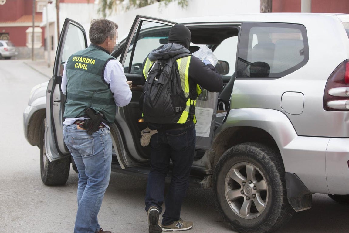 FOTOS: Operación contra el narcotráfico en La Línea