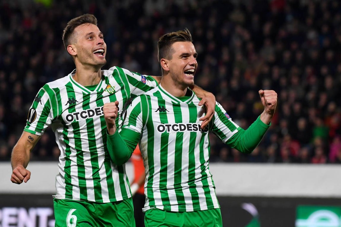 Stade Rennais-Real Betis (3-3) de la Liga Europa, en imágenes