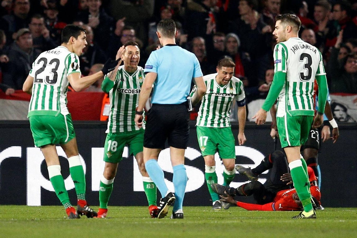 Stade Rennais-Real Betis (3-3) de la Liga Europa, en imágenes