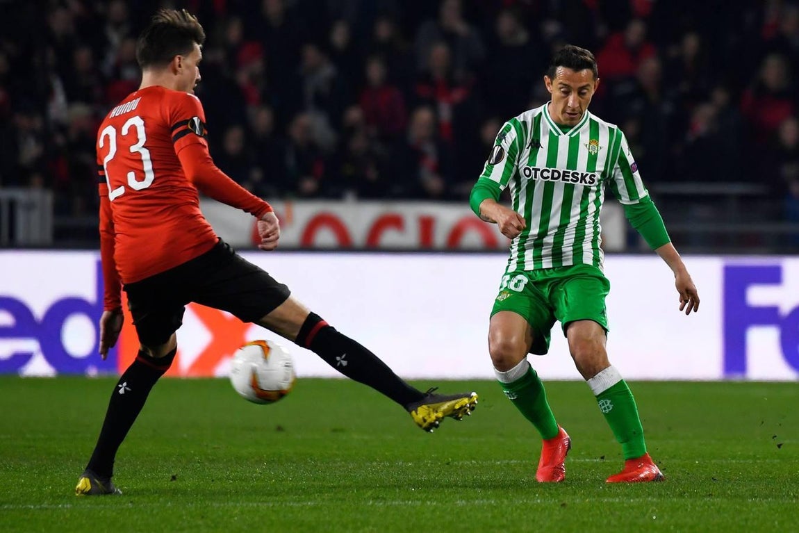 Stade Rennais-Real Betis (3-3) de la Liga Europa, en imágenes