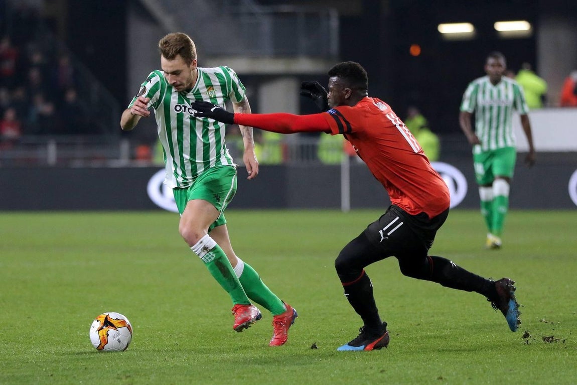 Stade Rennais-Real Betis (3-3) de la Liga Europa, en imágenes