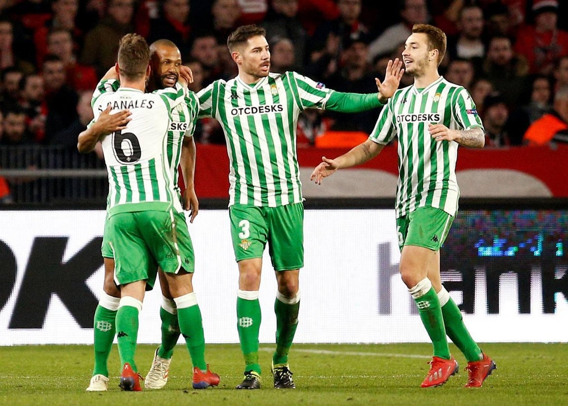 Stade Rennais-Real Betis (3-3) de la Liga Europa, en imágenes