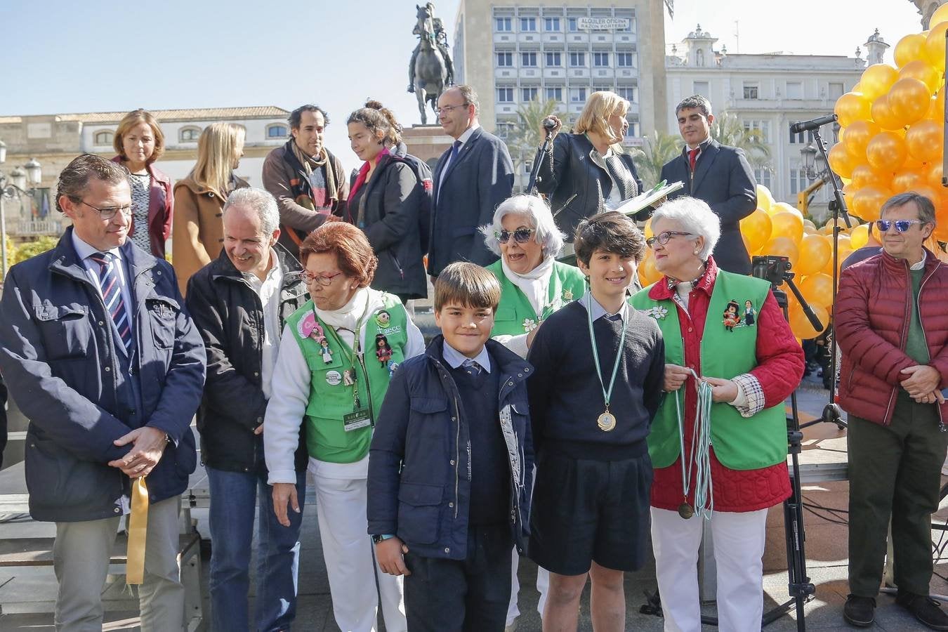 El día contra el cáncer infantil en Córdoba, en imágenes