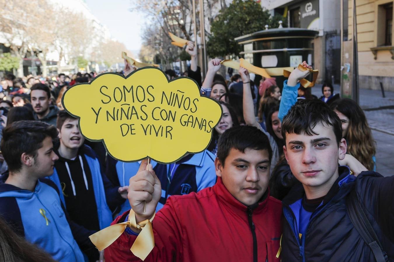 El día contra el cáncer infantil en Córdoba, en imágenes