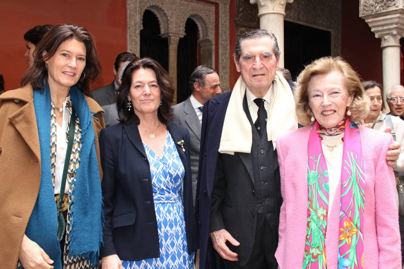 Fernanda Parias, Aline Finat, Fernando Parias e Ivita Halcón