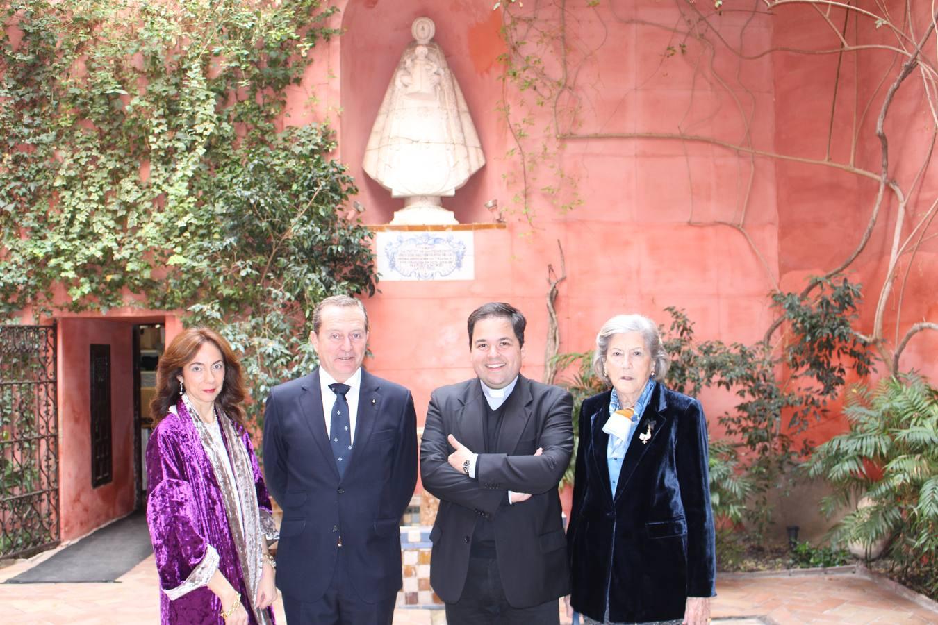 María José Fernández de Arevalo, Miguel Enrile, Pablo Lora y la condesa de Prado Castellano