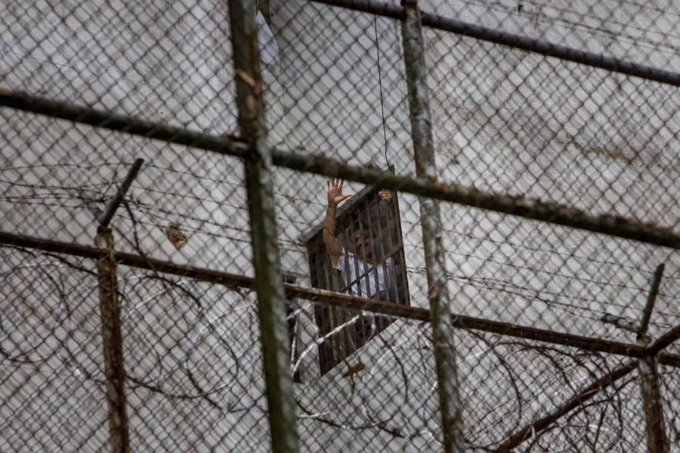 Cinco años de la injusta prisión de Leopoldo López. Vista de la fachada de la celda del líder opositor Leopoldo López, donde estuvo detenido desde 2014 hasta el 8 de julio de 2017 donde fue trasladado a su casa en Caracas