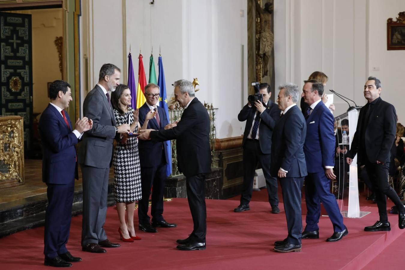 La entrega de las Medallas de Oro al Mérito en las Bellas Artes, en imágenes