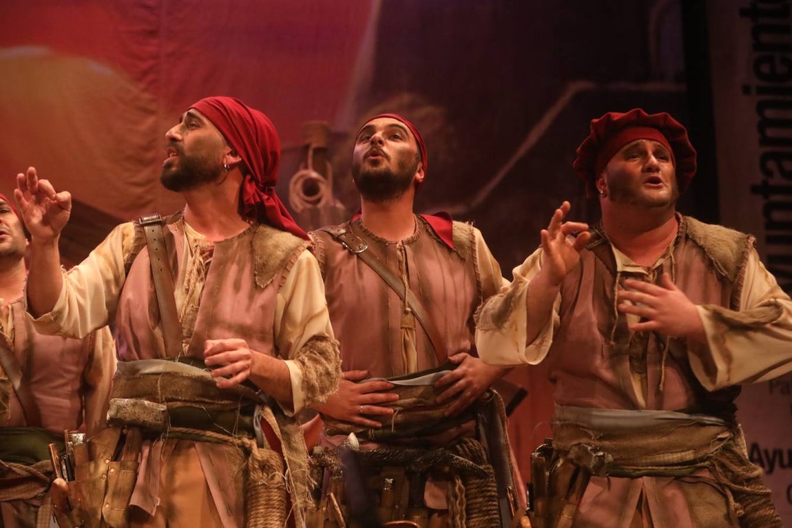 FOTOS: Comparsa A base de palos en el COAC 2019