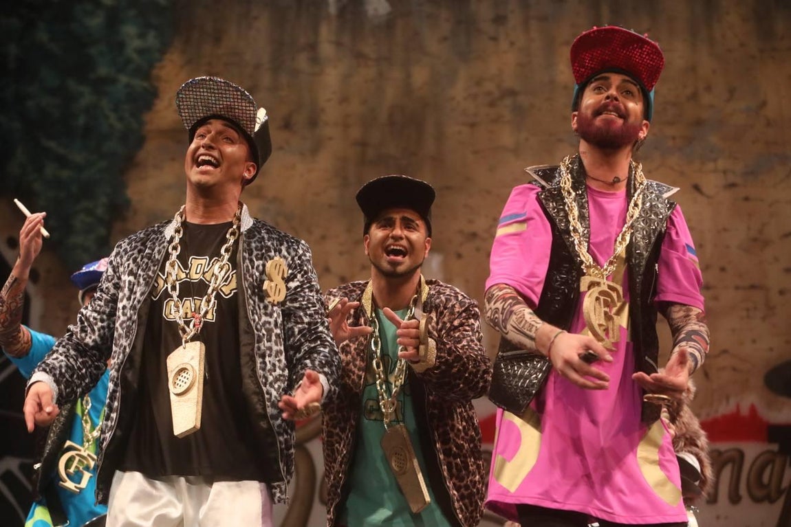 FOTOS: chirigota Daddy Cadi en el COAC 2019