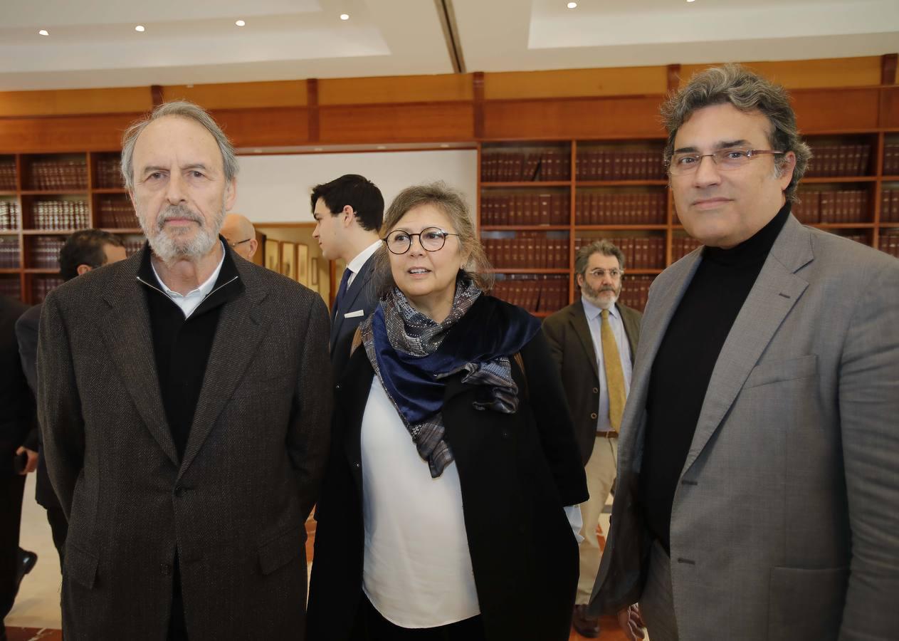 Guillermo Vázquez Consuegra, Mercedes Linares y Antonio Tejador