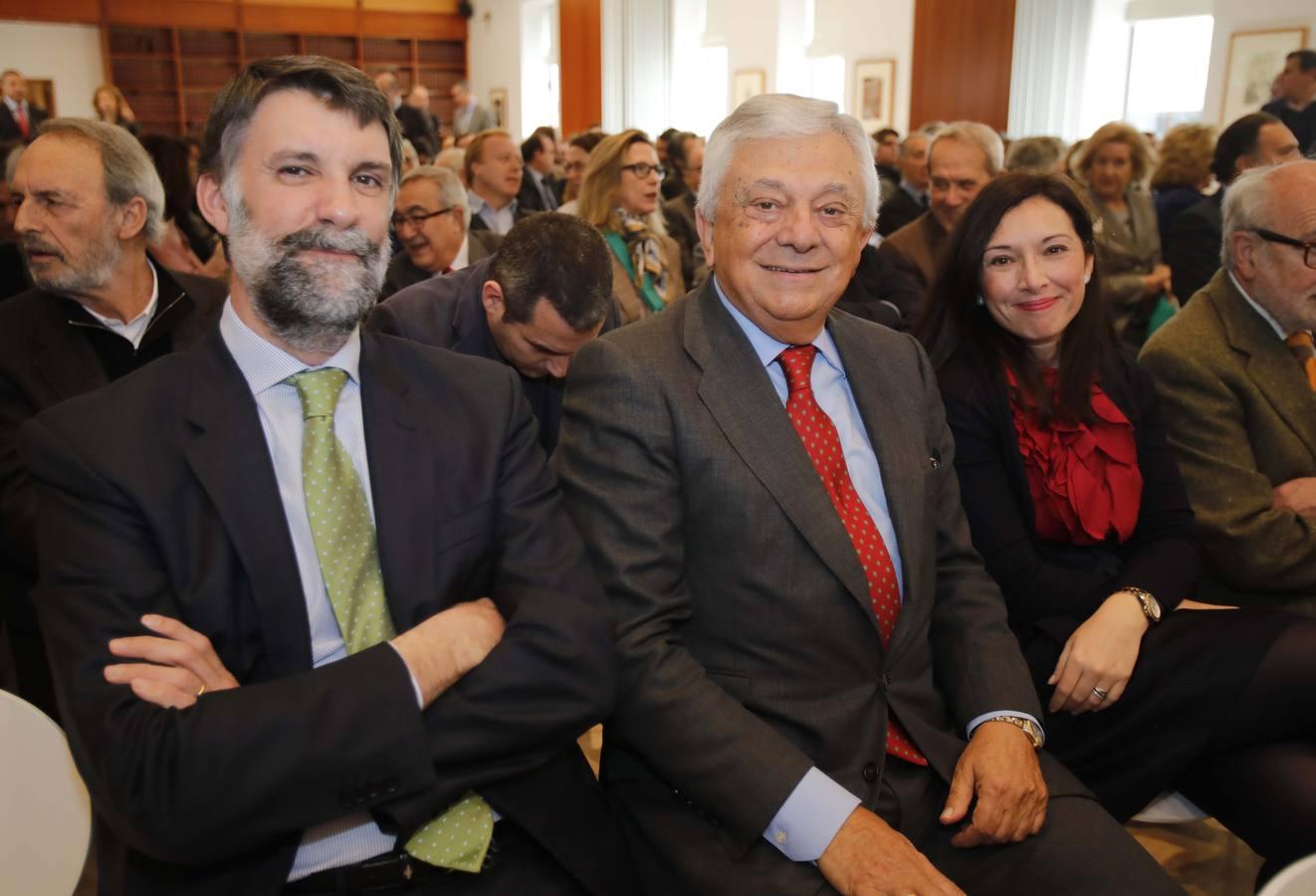 Javier Rubio, Francisco Herrero y Alejandra Navarro