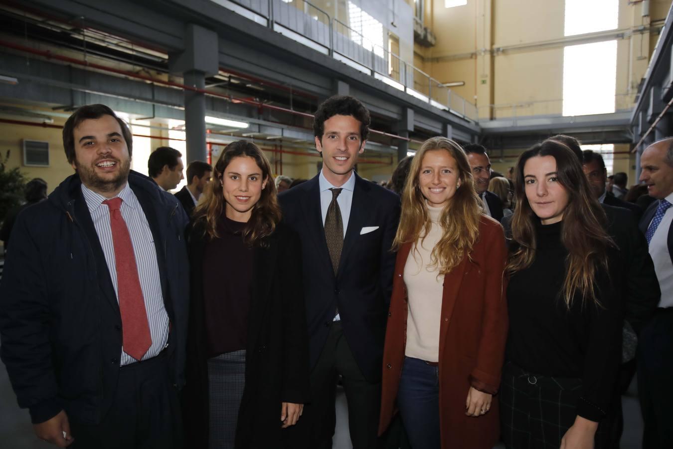 Ángel Baleato, Carmen Mencos, Ignacio Pascual, Pilar Losada y Beatriz Mora Figueroa