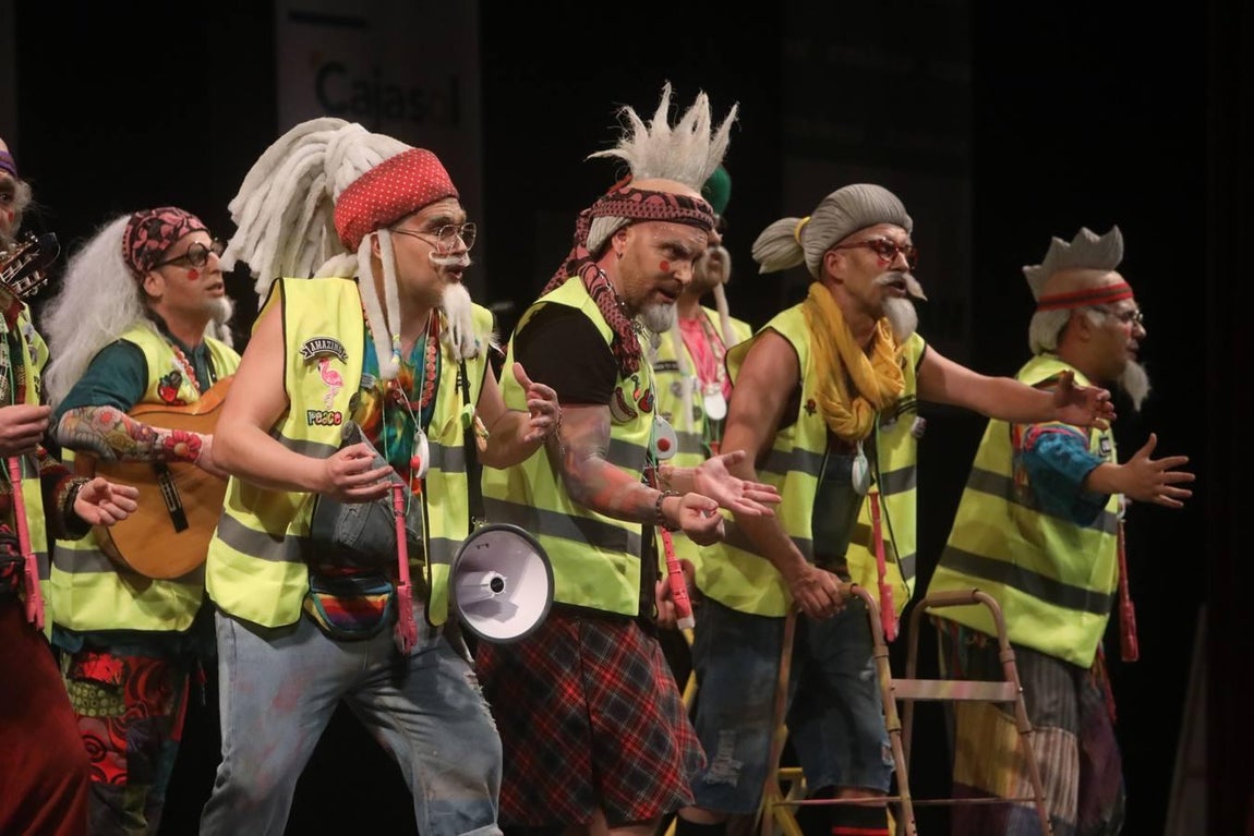 FOTOS: Chirigota Los Yayoflauta en el COAC 2019