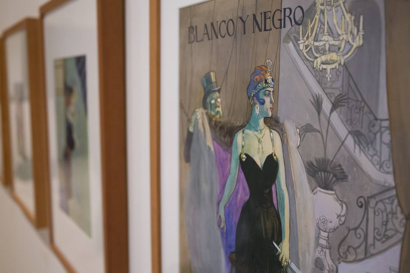 La presentación de la muestra del Museo ABC en el Thyssen de Málaga, en imágenes