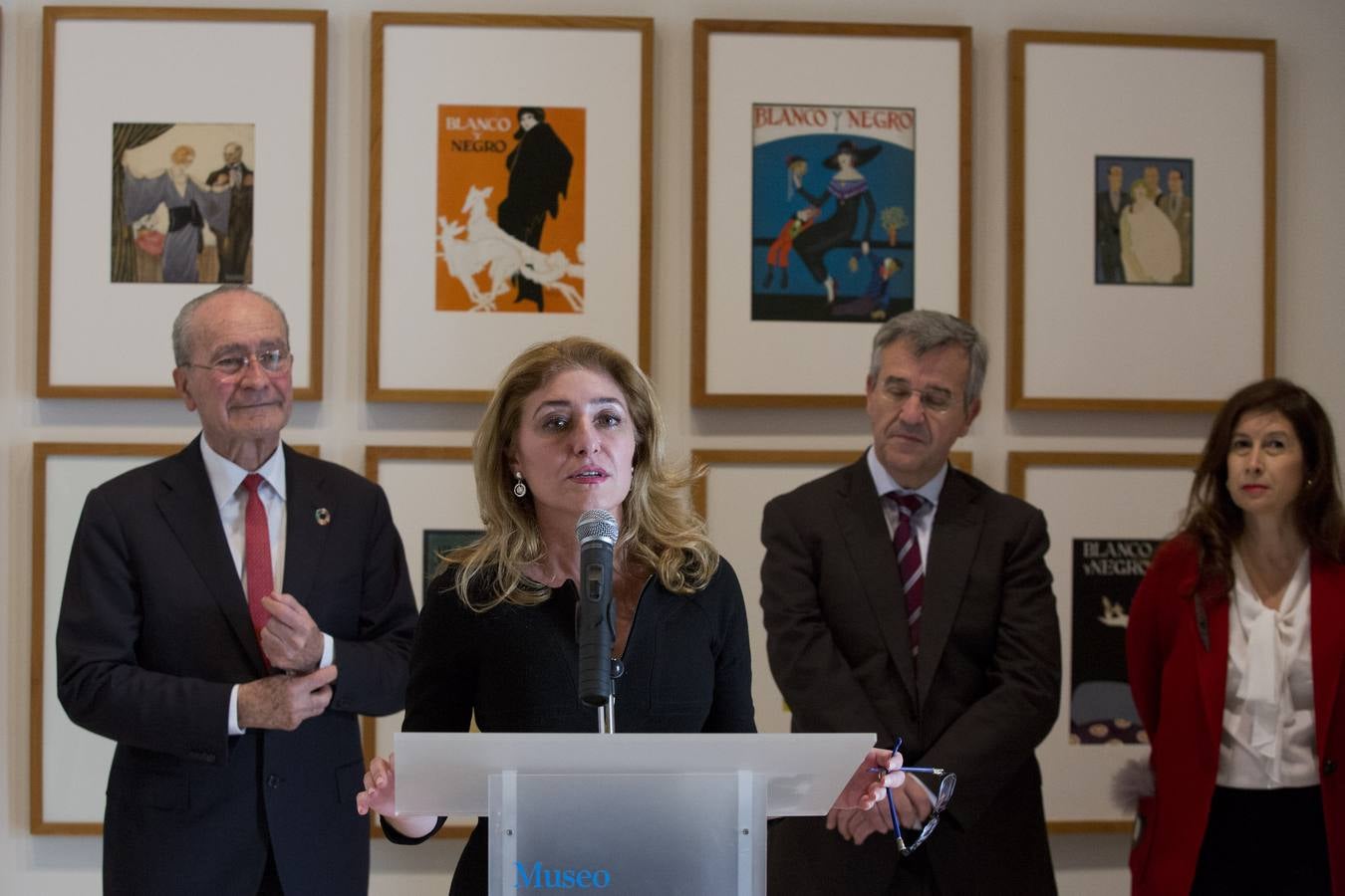 La presentación de la muestra del Museo ABC en el Thyssen de Málaga, en imágenes