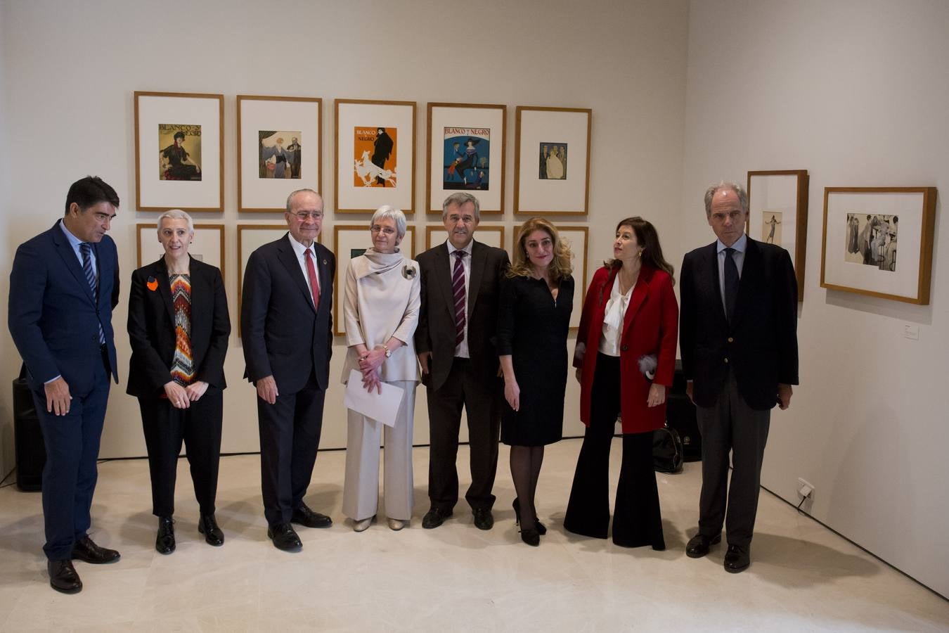 La presentación de la muestra del Museo ABC en el Thyssen de Málaga, en imágenes