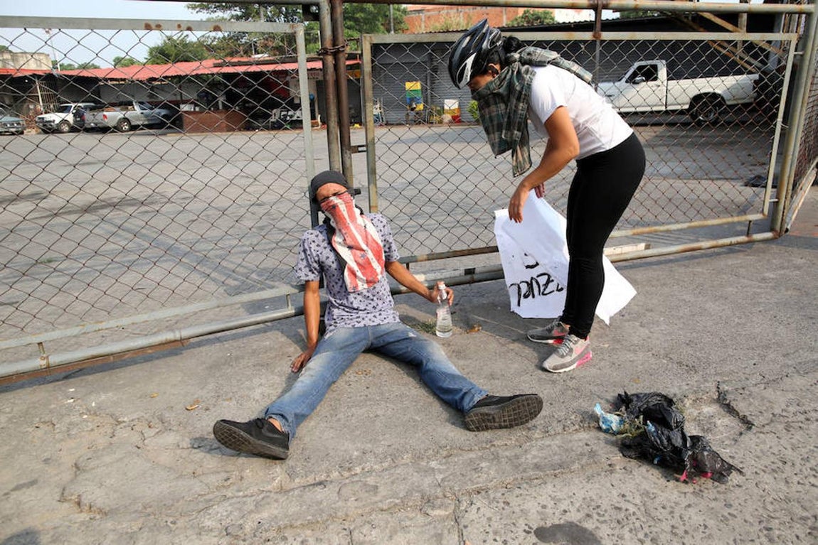 Las protestas contra Maduro en Venezuela, en imágenes