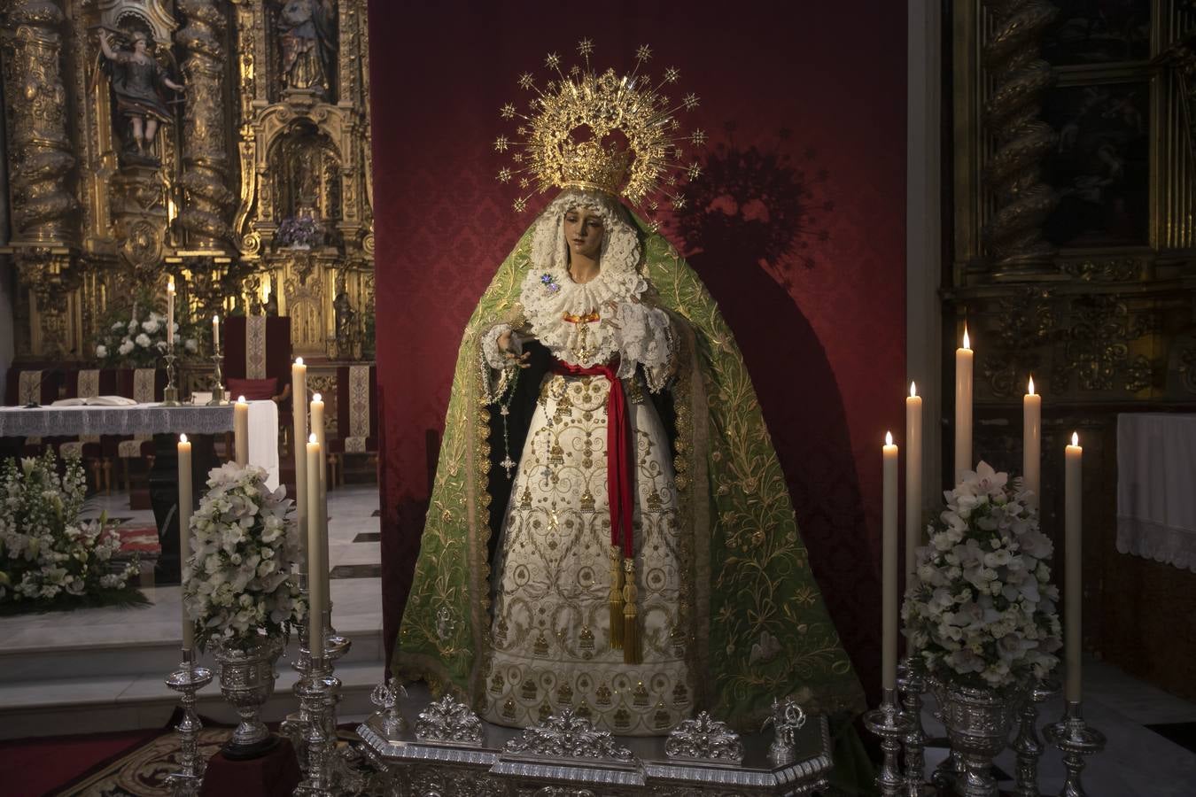 La Esperanza de Córdoba luce la faja del general de brigada Ramón Serrano Rioja