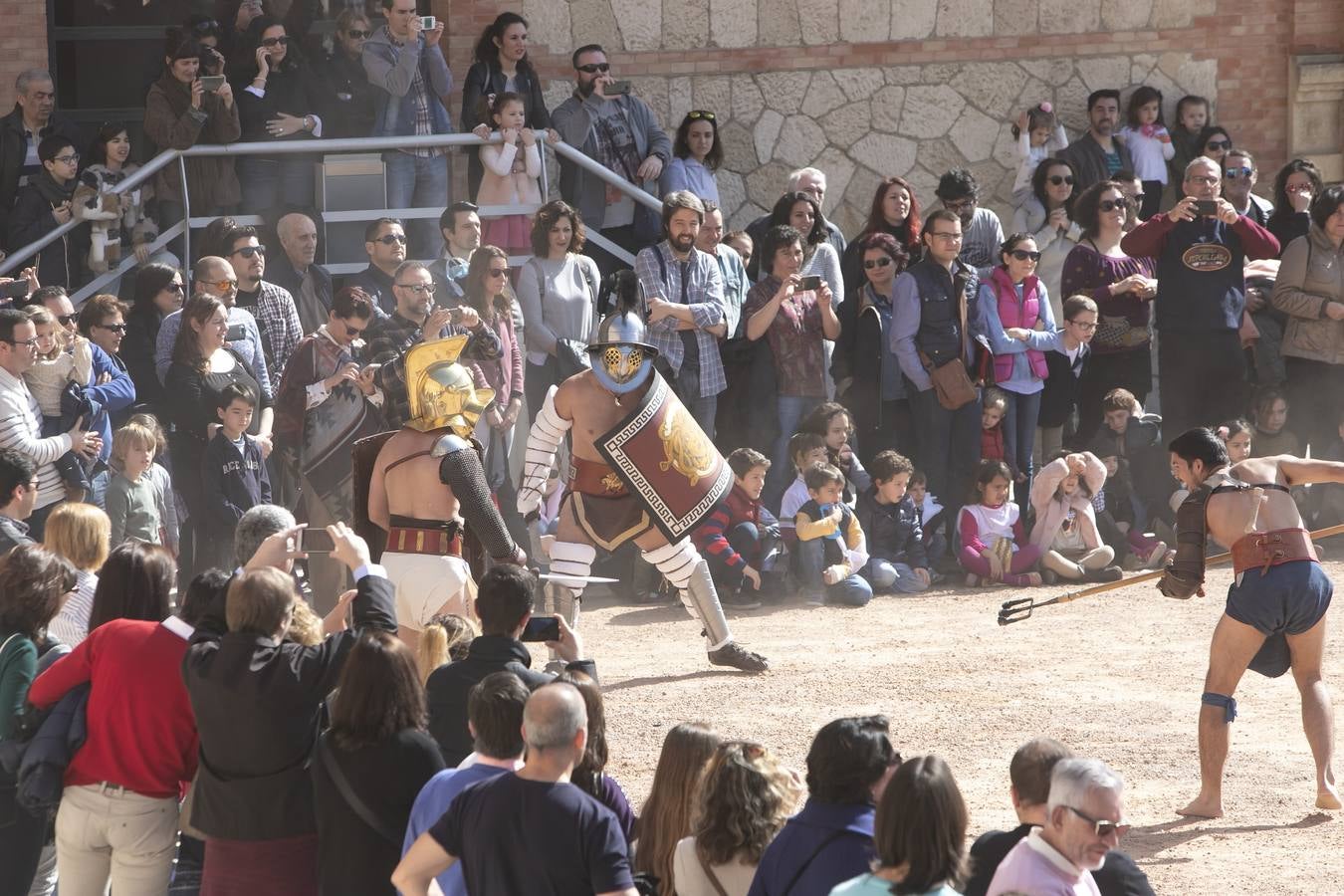 En imágenes, los gladiadores vuelven a Córdoba