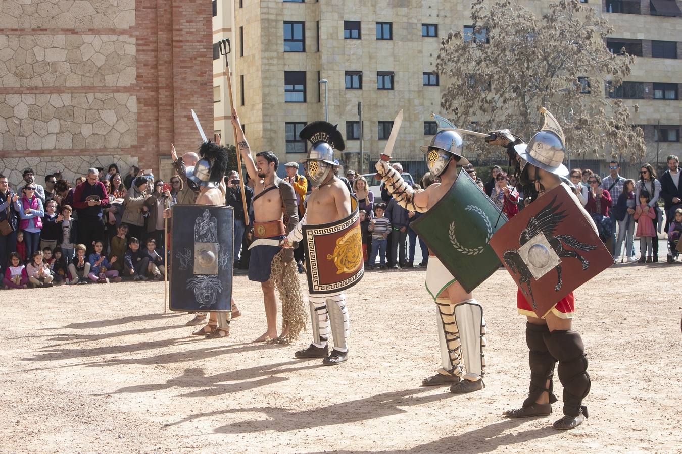 En imágenes, los gladiadores vuelven a Córdoba