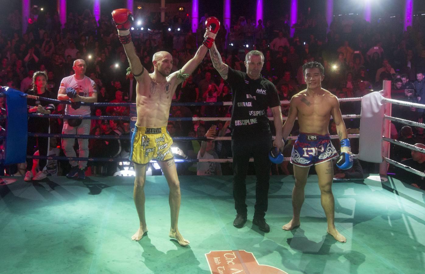 Las espectaculares imágenes del tercer campeonato mundial de muay thai para Carlos Coello