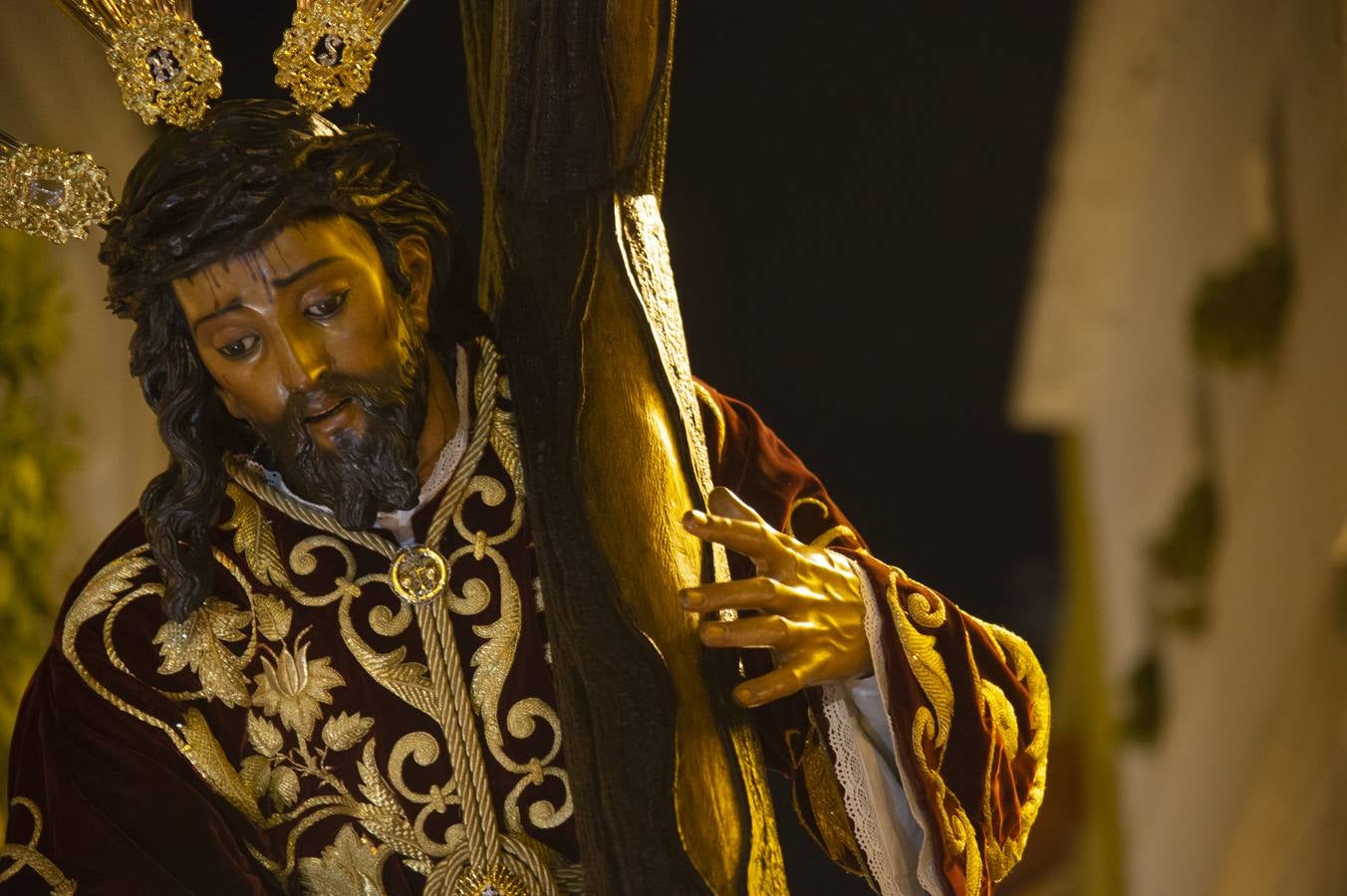 Galería del vía crucis del Cristo de las Tres Caídas de Triana