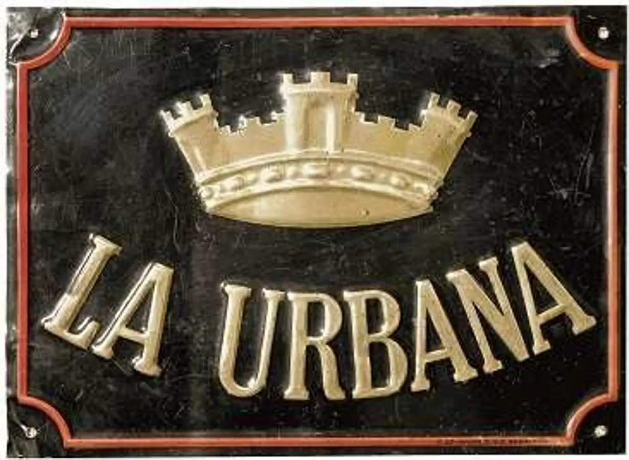Diseño original de la aseguradora La Urbana, pieza no hallada en Toledo. 