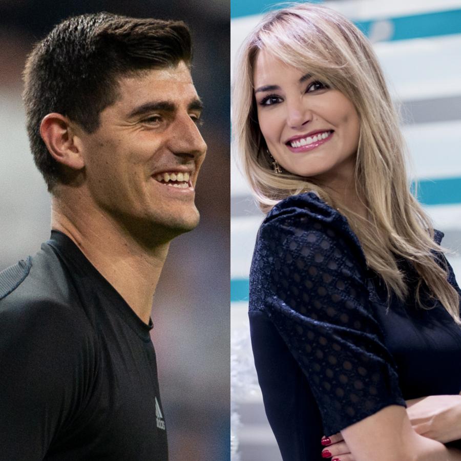 Alaba Carrillo y Thibaut Courtois. La noticia de su relación salía a la luz en el día de hoy. Están juntos desde la pasada navidad.