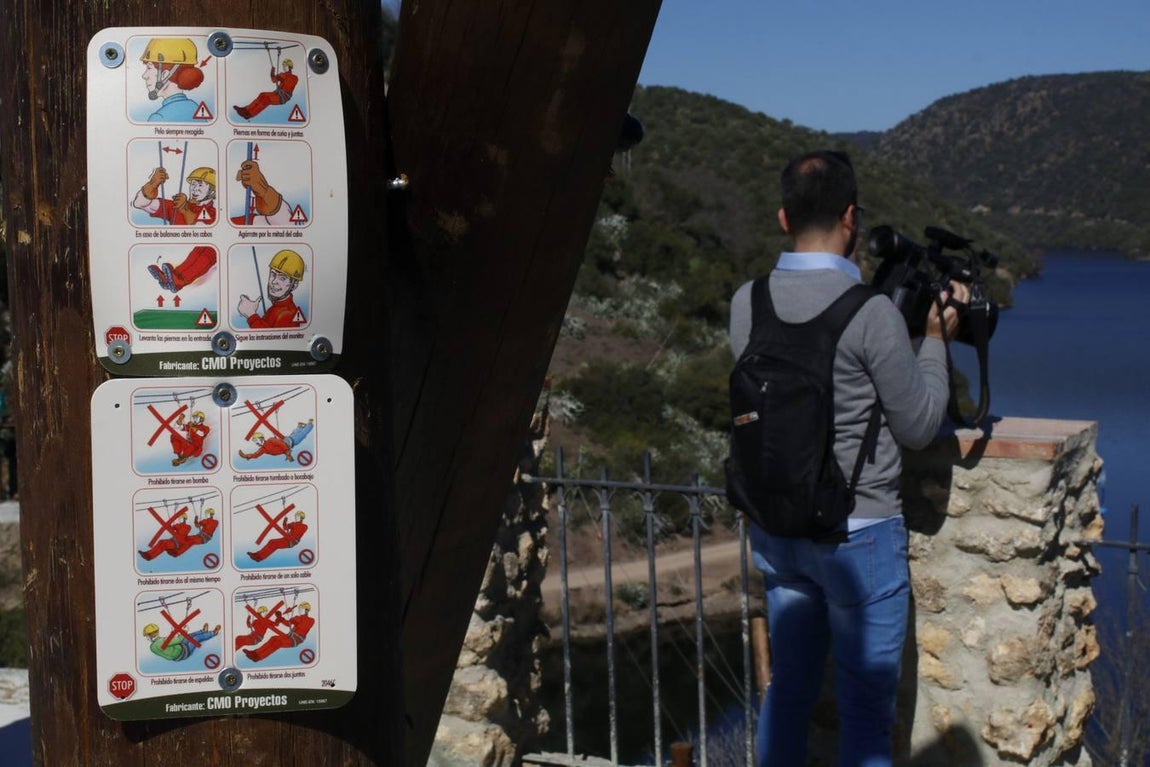 El nuevo parque multiaventura de Hornachuelos, en imágenes