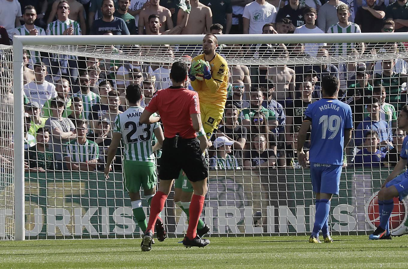 El partido Betis-Getafe, en imágenes