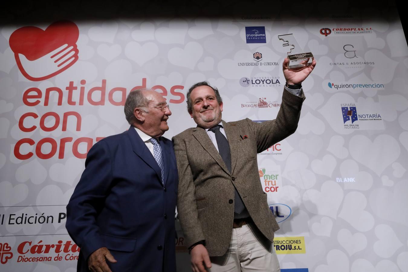 La entrega de los premios «Entidades con corazón» de Cáritas, en imágenes