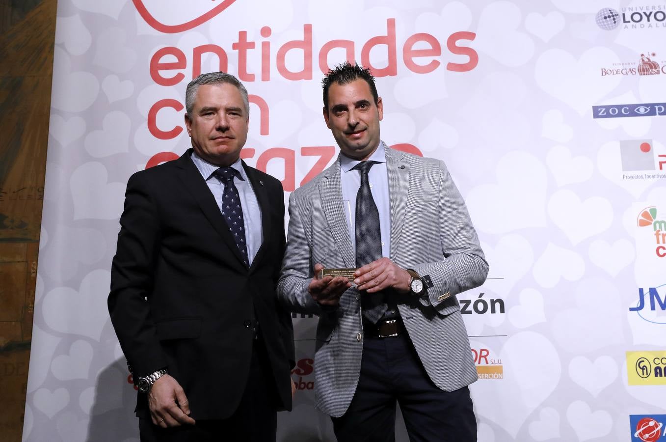 La entrega de los premios «Entidades con corazón» de Cáritas, en imágenes