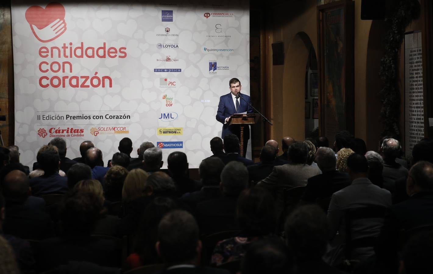 La entrega de los premios «Entidades con corazón» de Cáritas, en imágenes