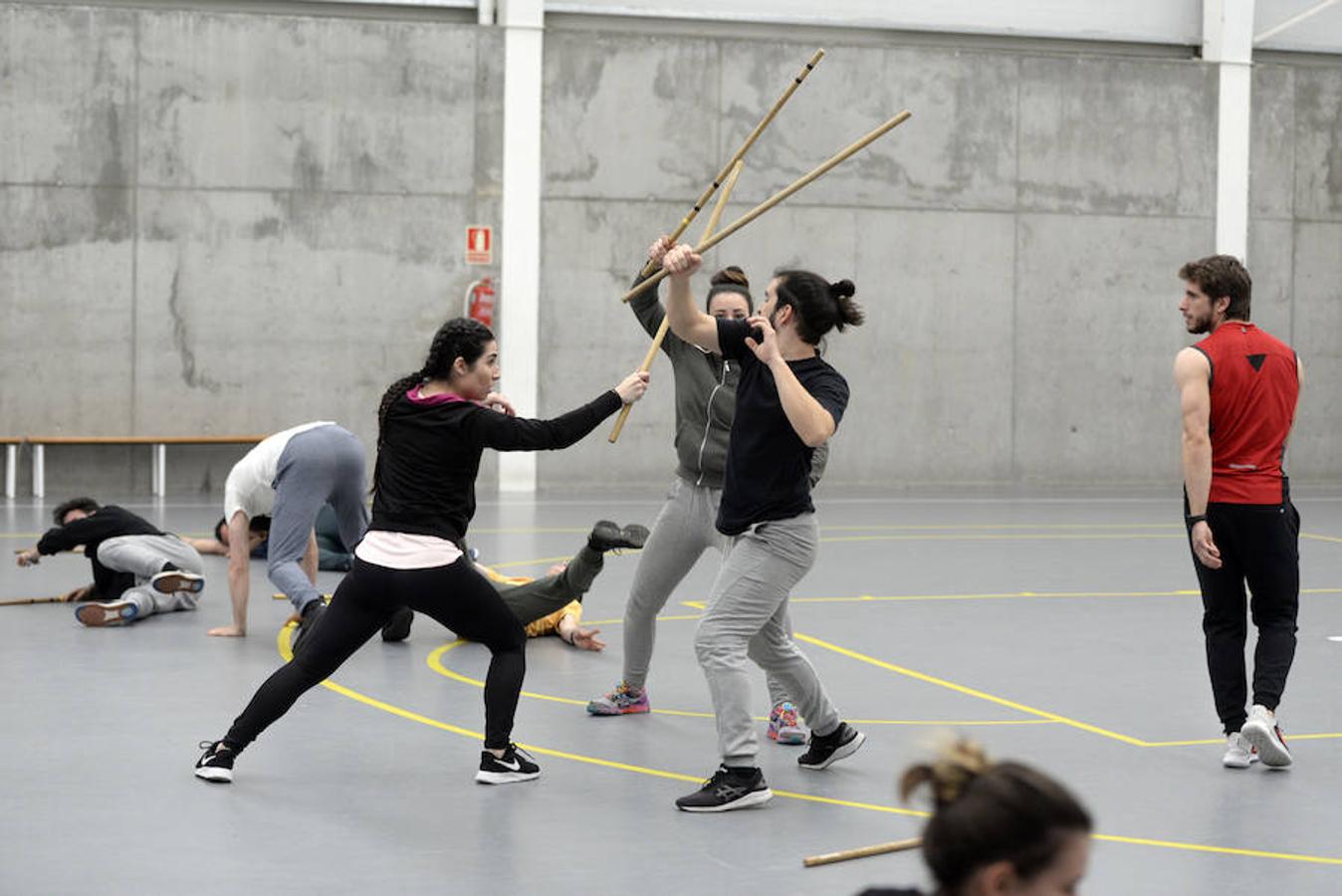 Así entrenan los primeros 20 actores para Puy du Fou