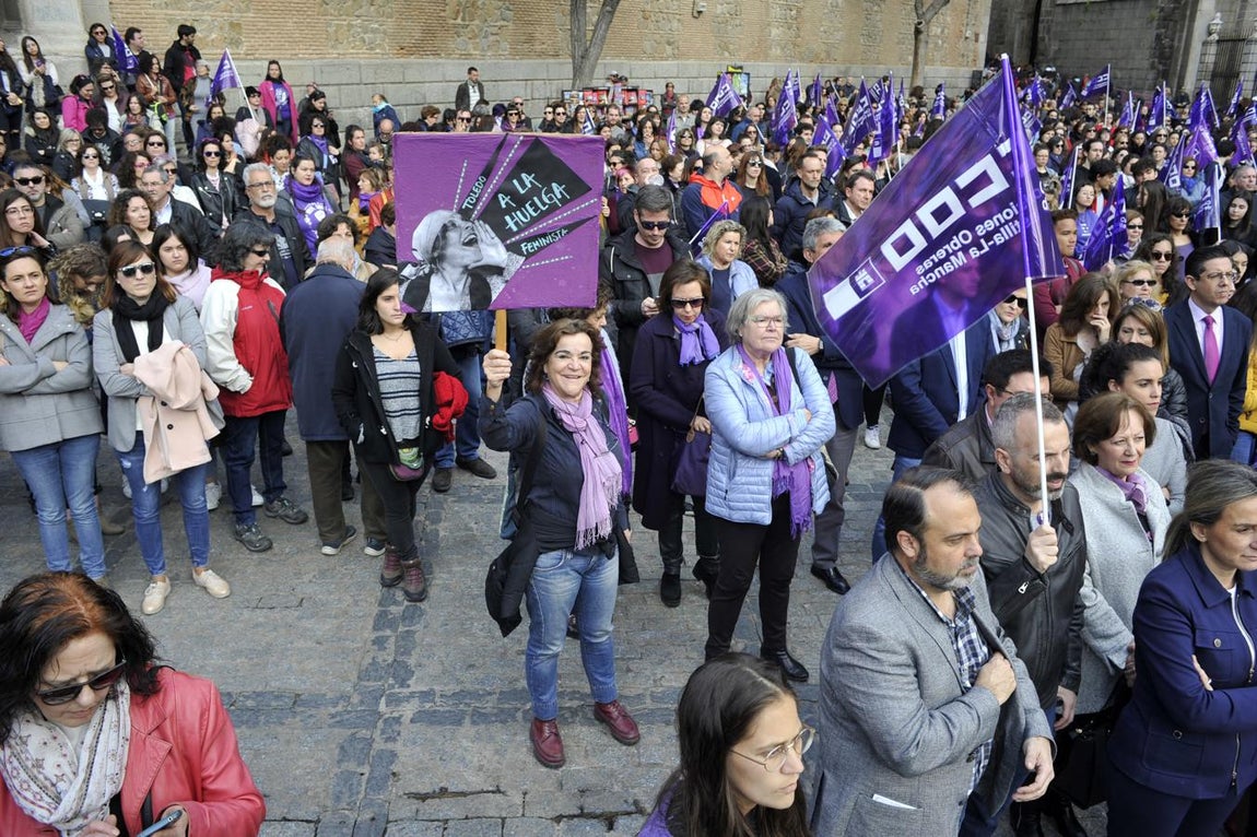 Concentración en Toledo por el Día de la Mujer