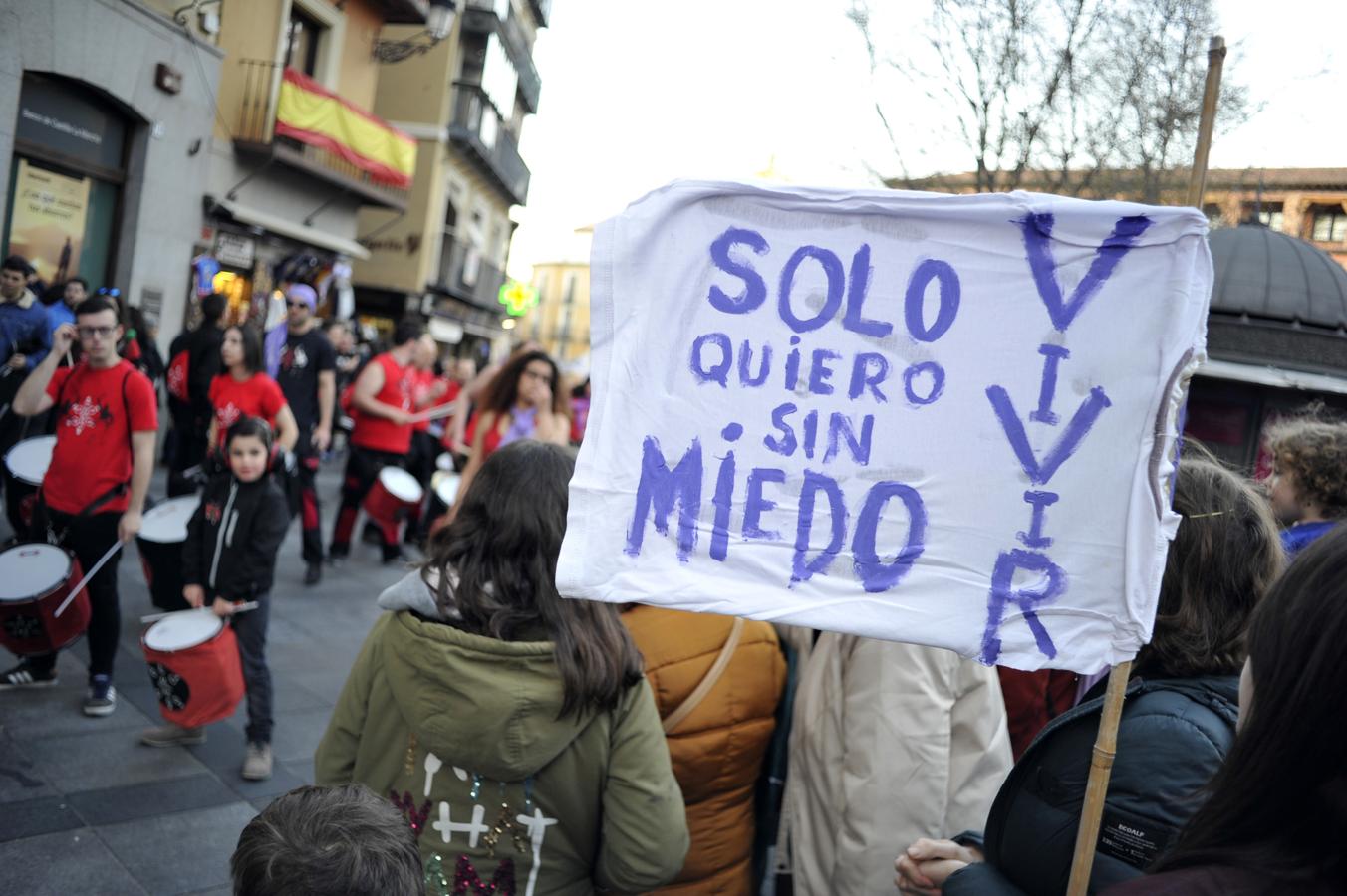 Multitudinaria manifestación en Toledo con motivo del 8-M