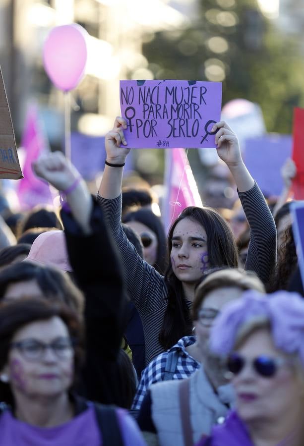 La manifestación del Día de la Mujer, en imágenes